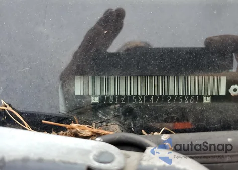 2007 Chevrolet Malibu Lt из США, поврежденный, VIN 1G1ZT58F47F275861